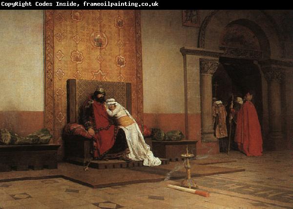Jean-Paul Laurens The Excommunication of Robert the Pious